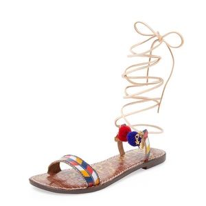 Sam Edelman Lancie Ankle Wrap Sandals